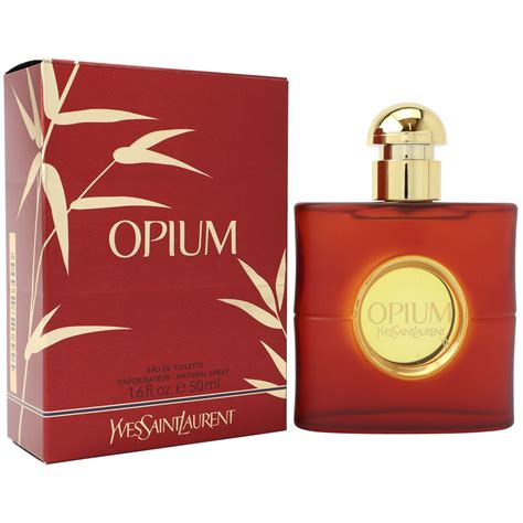 ysl opium eau de toilette spray 50ml|ysl opium 50ml.